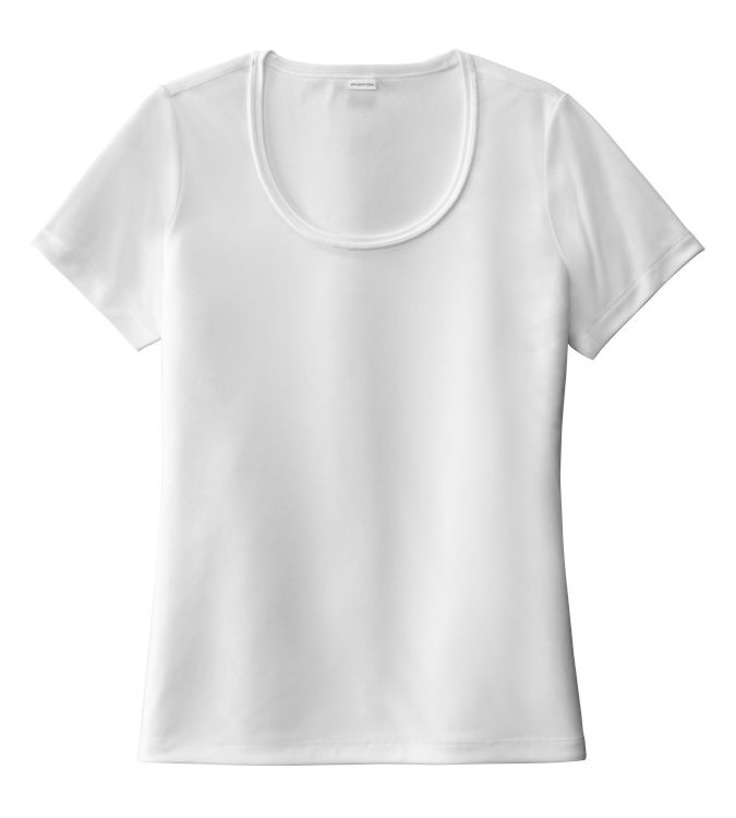 LST420 Sport-Tek ® Ladies Posi-UV ™ Pro Scoop Neck Tee – Friendswood ...